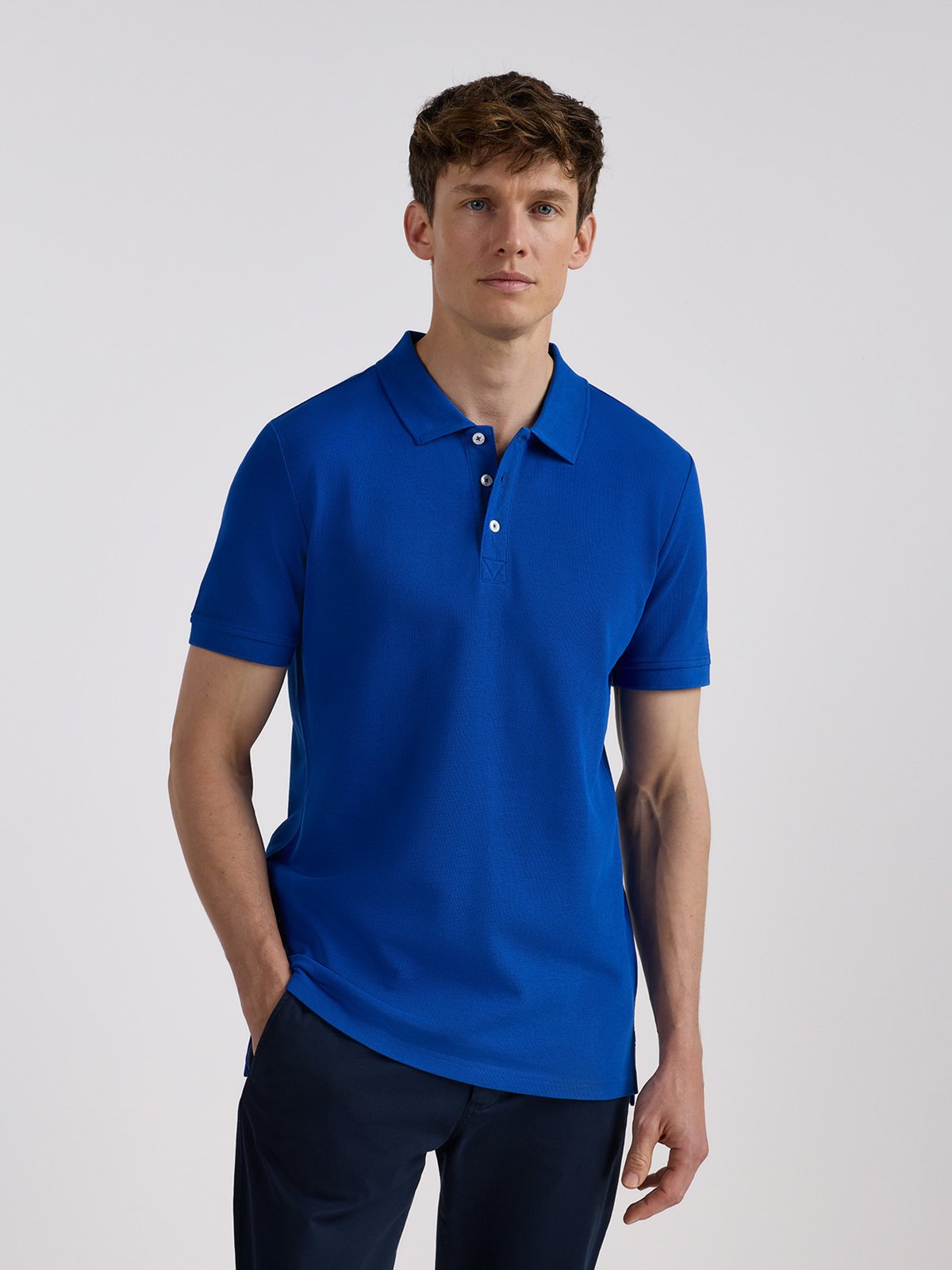 Girav Madrid Klassisches Poloshirt, Deep Blue - Bild 2