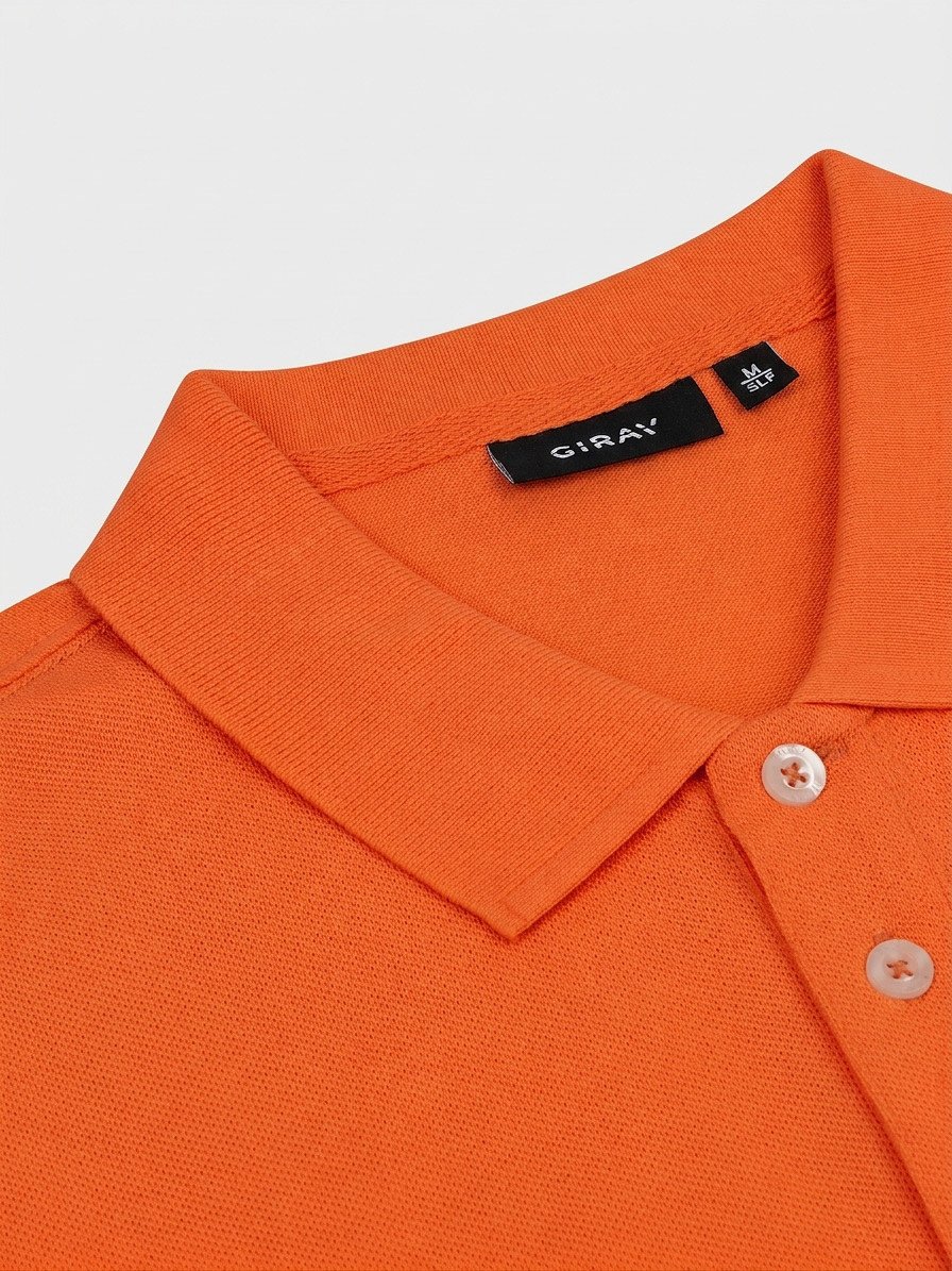 Girav Madrid Klassisches Poloshirt, Dutch Orange - Bild 3
