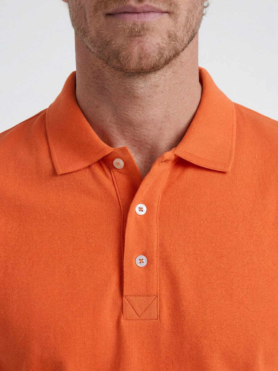 Girav Madrid Klassisches Poloshirt, Dutch Orange - Bild 4