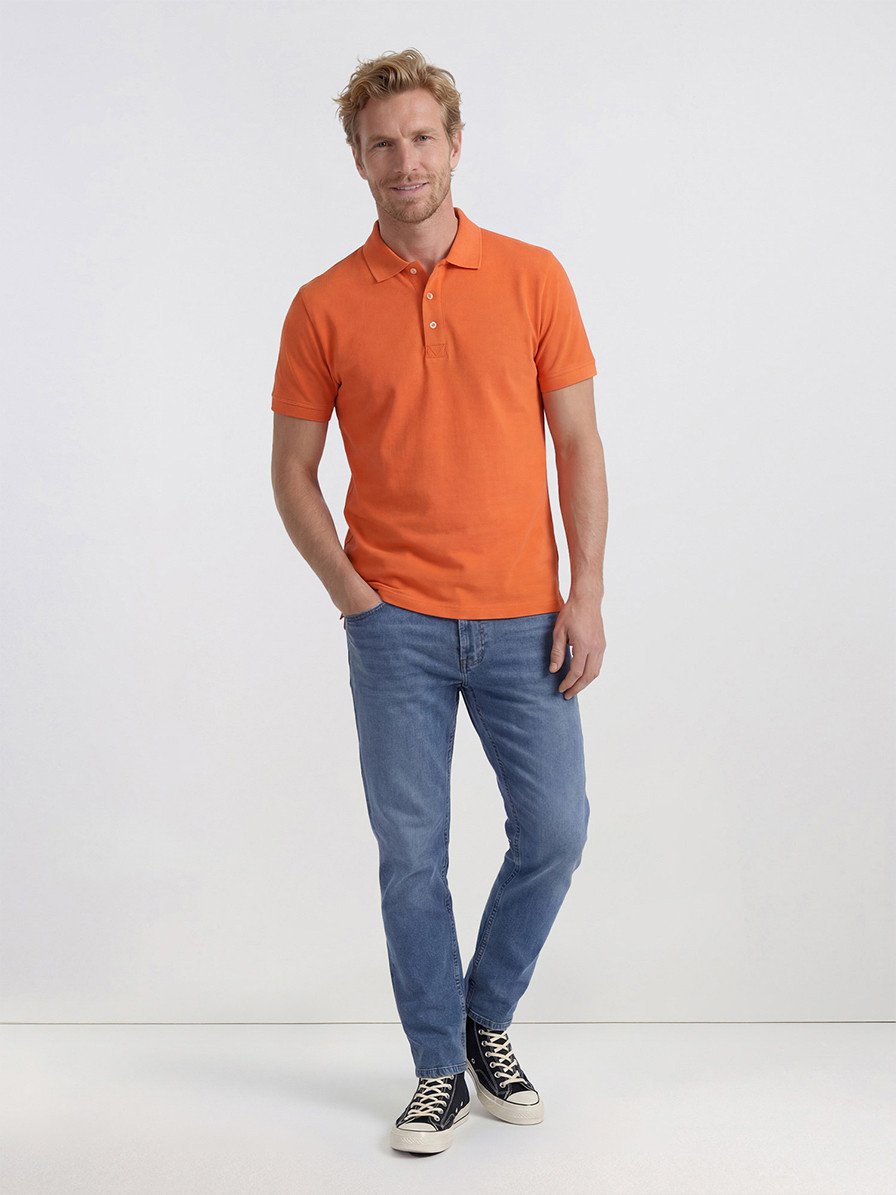 Girav Madrid Klassisches Poloshirt, Dutch Orange - Bild 6