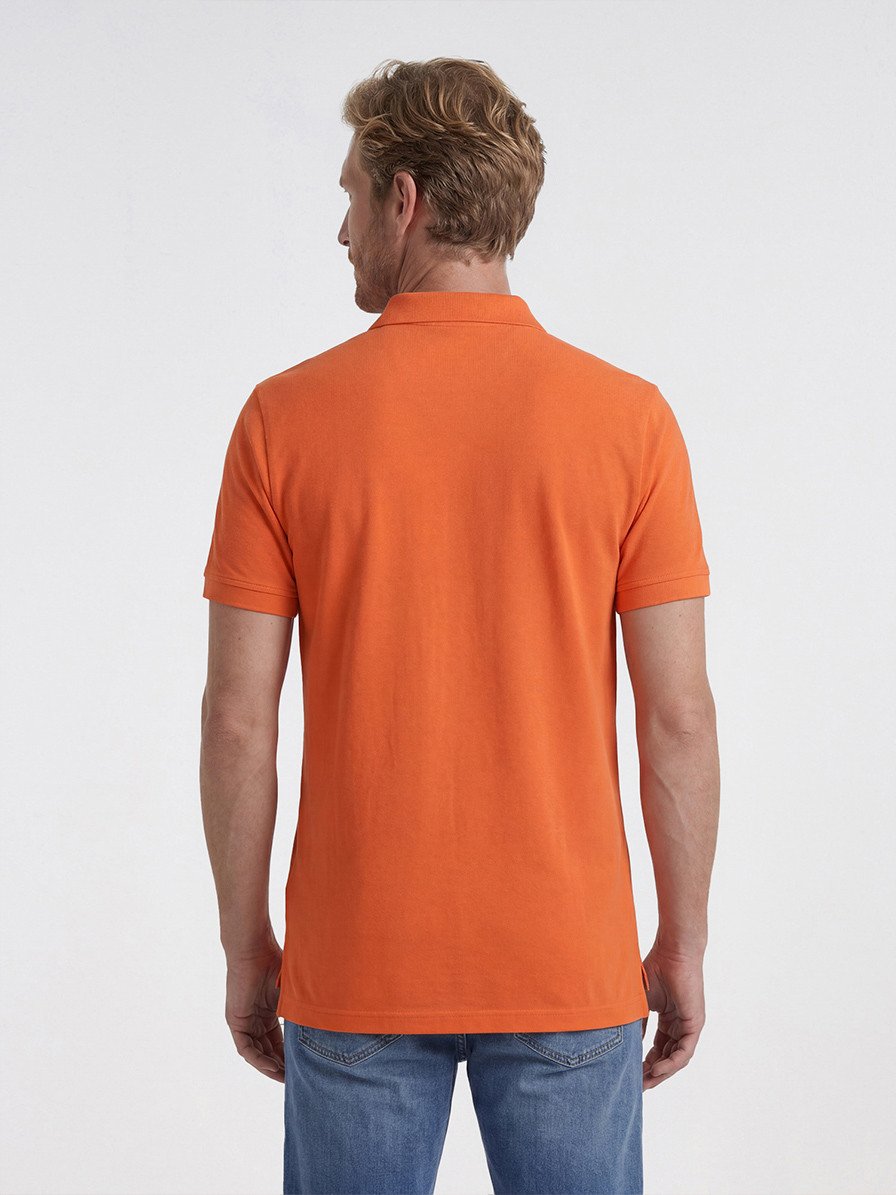 Girav Madrid Klassisches Poloshirt, Dutch Orange - Bild 7