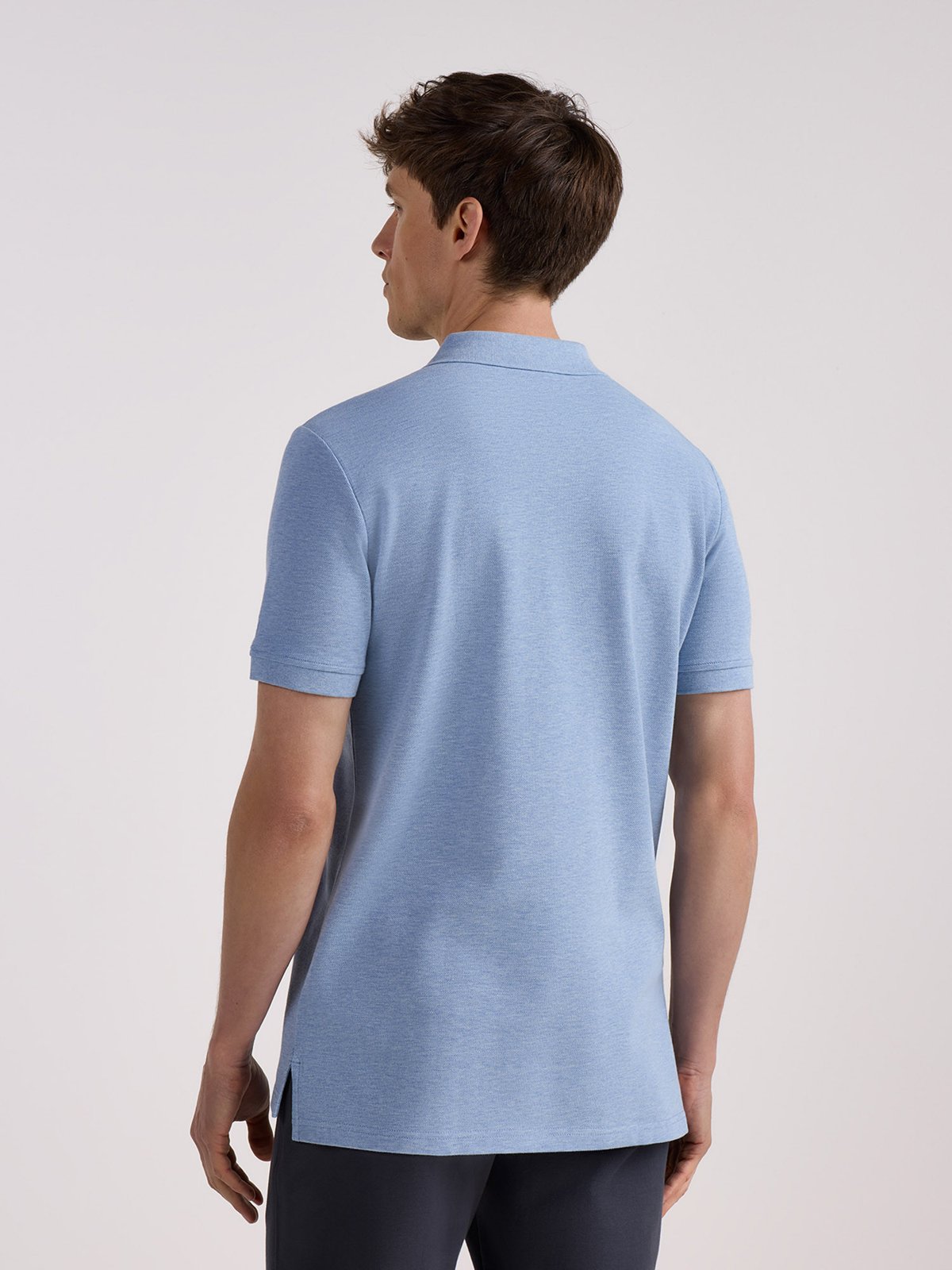 Girav Madrid Klassisches Poloshirt, Ice Blue - Bild 8