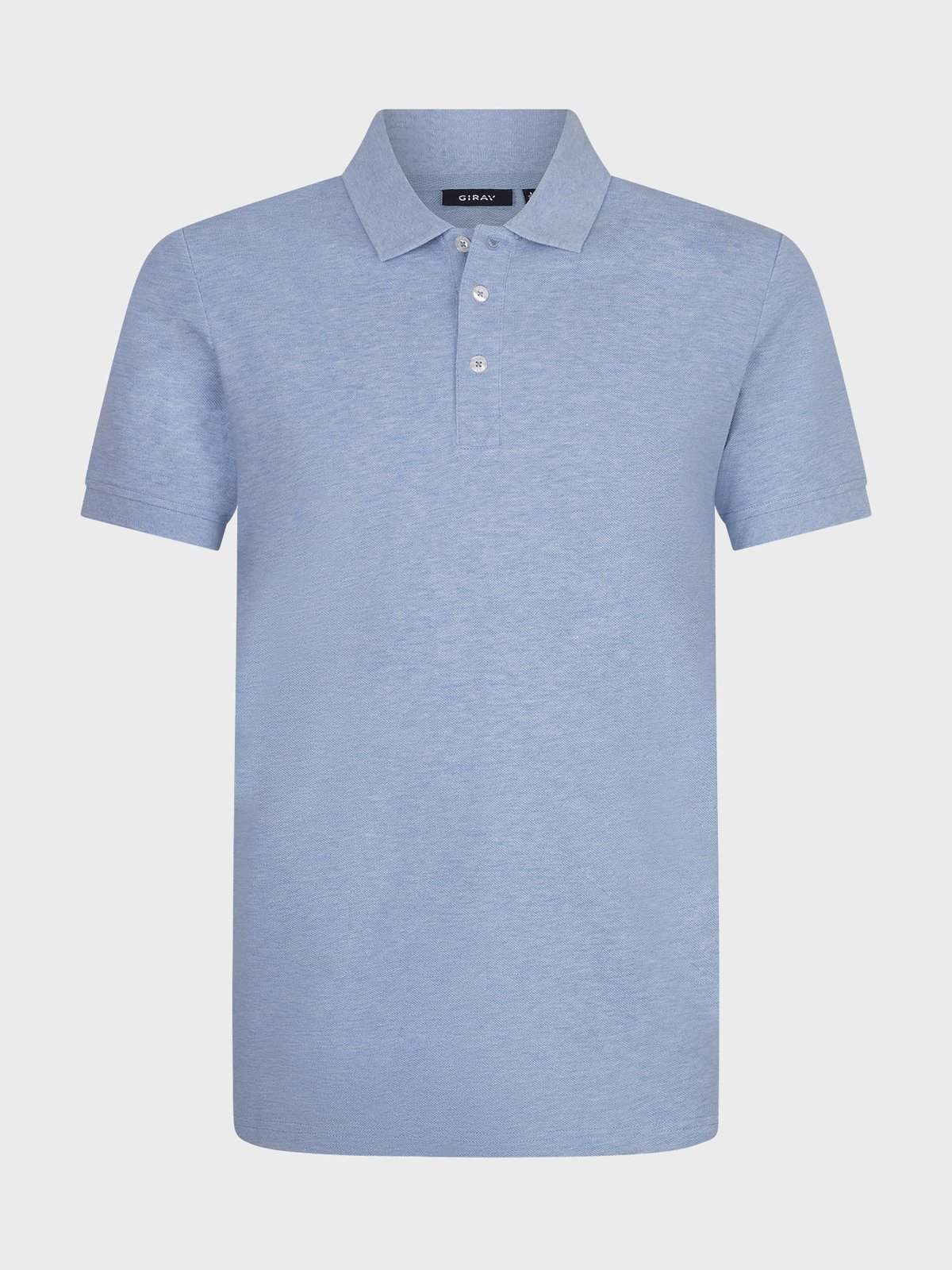 Girav Madrid Klassisches Poloshirt, Ice Blue - Bild 1