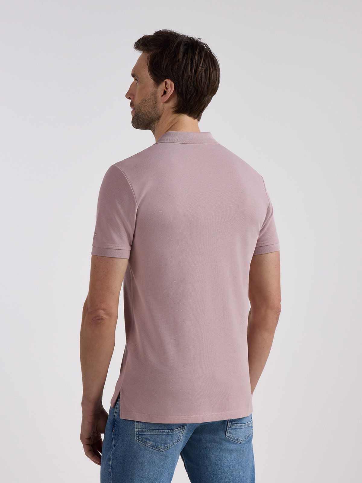 Girav Madrid Klassisches Poloshirt, Mauve Red - Bild 8