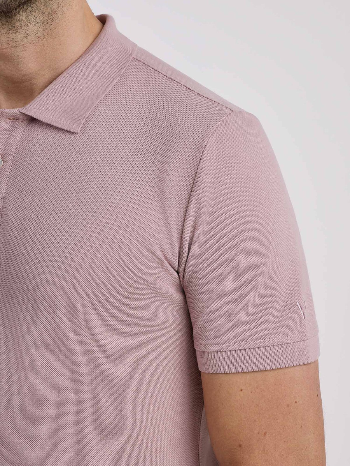Girav Madrid Klassisches Poloshirt, Mauve Red - Bild 9