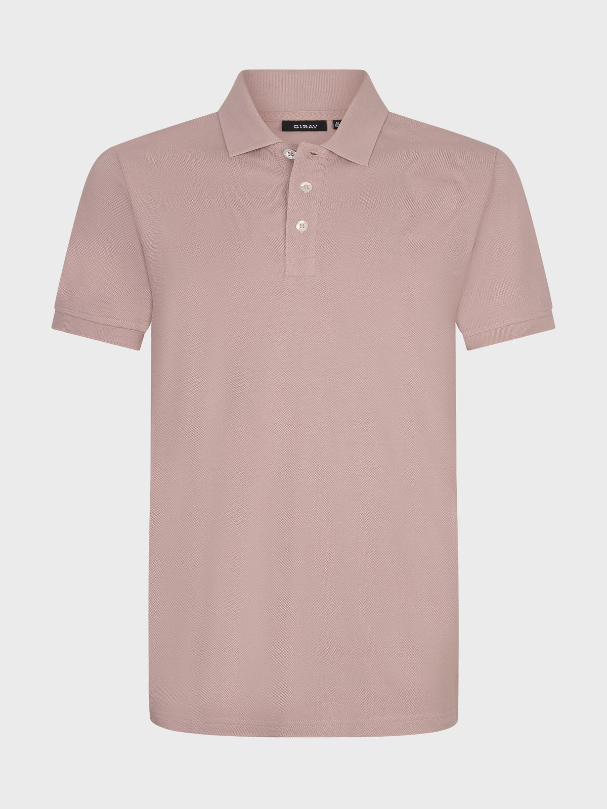 Girav Madrid Klassisches Poloshirt, Mauve Red - Bild 1