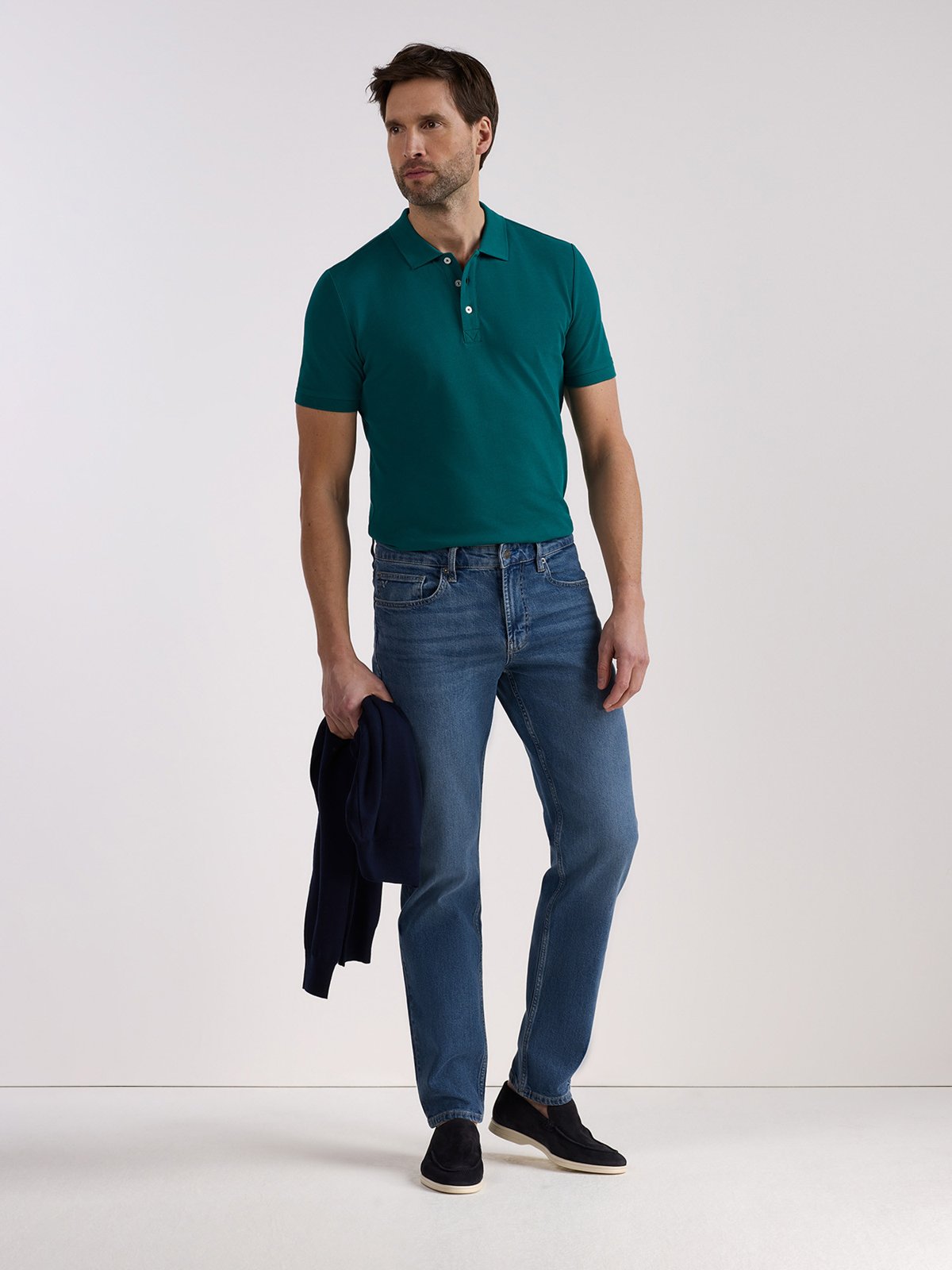 Girav Madrid Klassisches Poloshirt, Storm Green - Bild 6