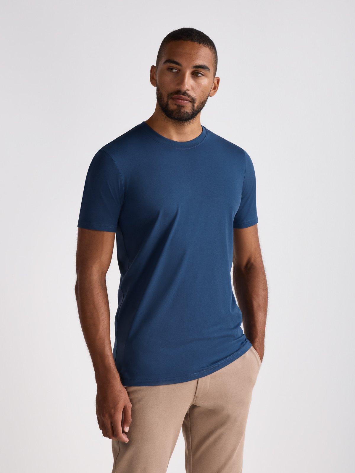 Girav Sydney T-Shirt, 1er-Pack Dunkel Denim - Bild 1