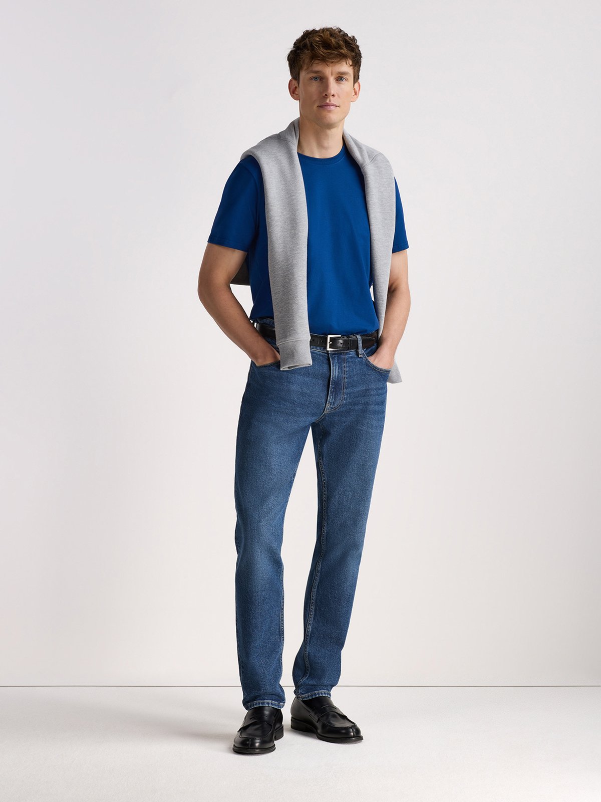 Girav Sydney T-Shirt, 1er-Pack Estate Blau - Bild 3