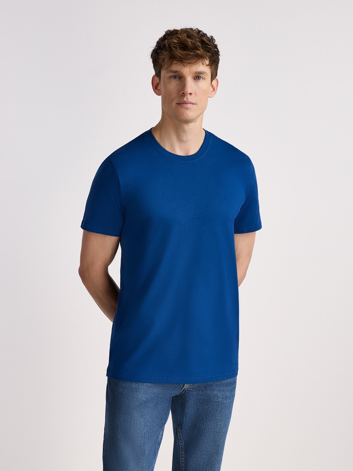 Girav Sydney T-Shirt, 1er-Pack Estate Blau - Bild 1