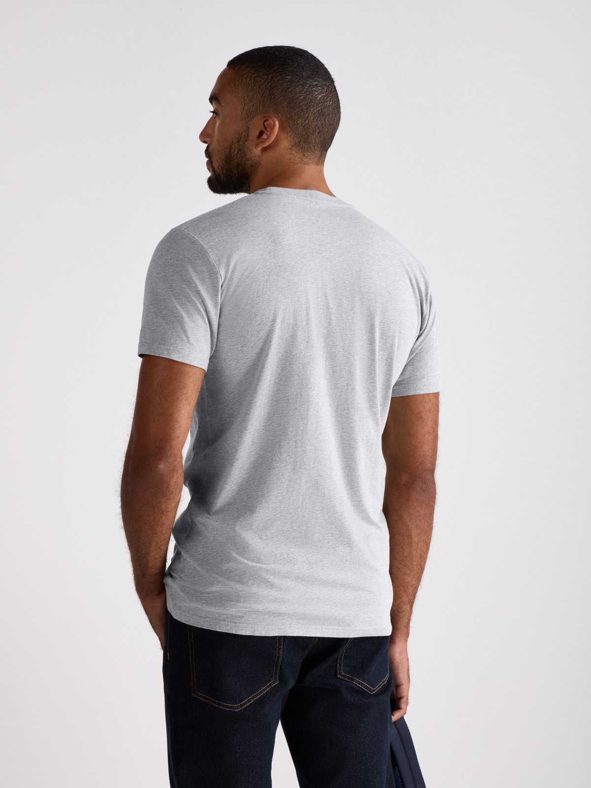Girav Sydney T-Shirt, 1er-Pack Graumeliert - Bild 5