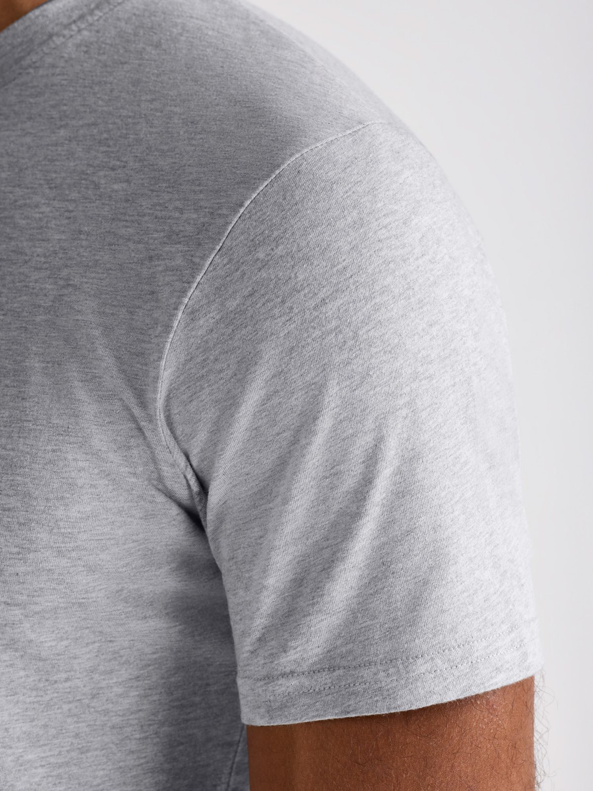Girav Sydney T-Shirt, 1er-Pack Graumeliert - Bild 2
