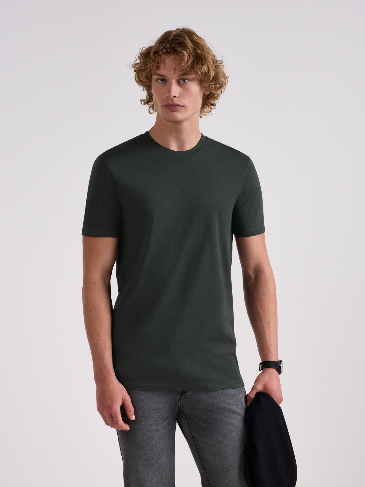 Girav Sydney T-Shirt, 1er-Pack Midnight Green - Bild 3