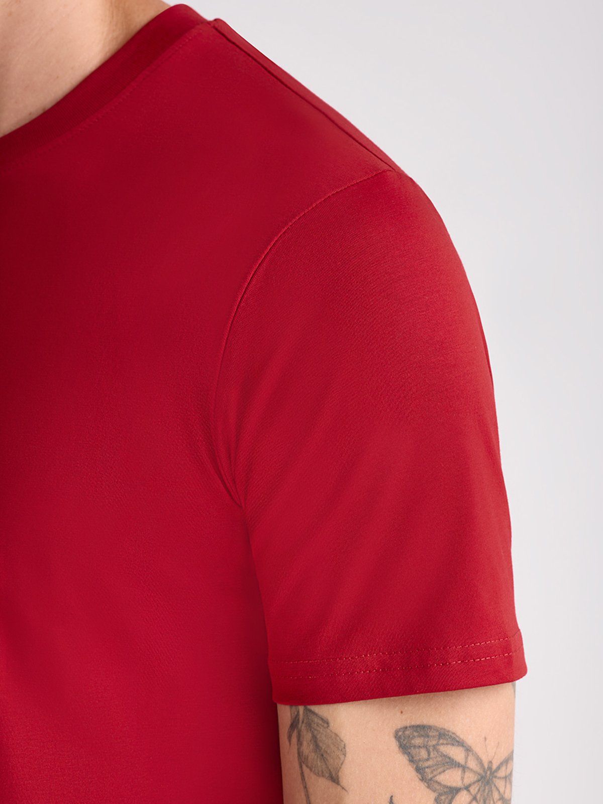 Girav Sydney T-Shirt, 1er-Pack Rot (Scooter Red, Girav-Farbcode 28) - Bild 8