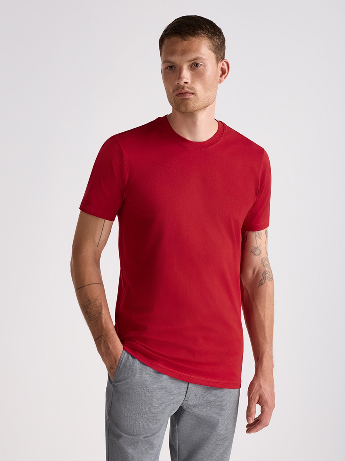 Girav Sydney T-Shirt, 1er-Pack Rot - Bild 2