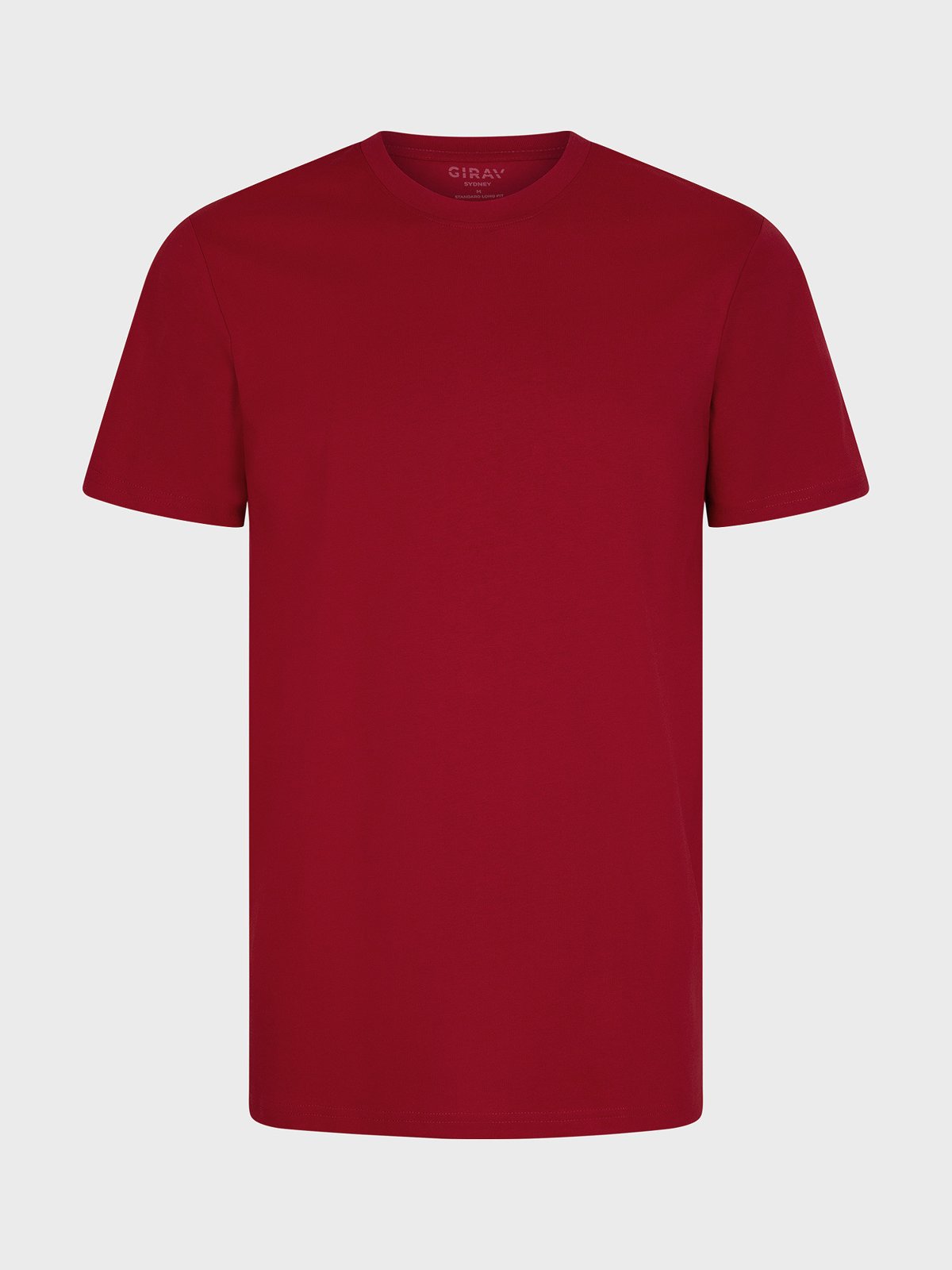 Girav Sydney T-Shirt, 1er-Pack Rot - Bild 1