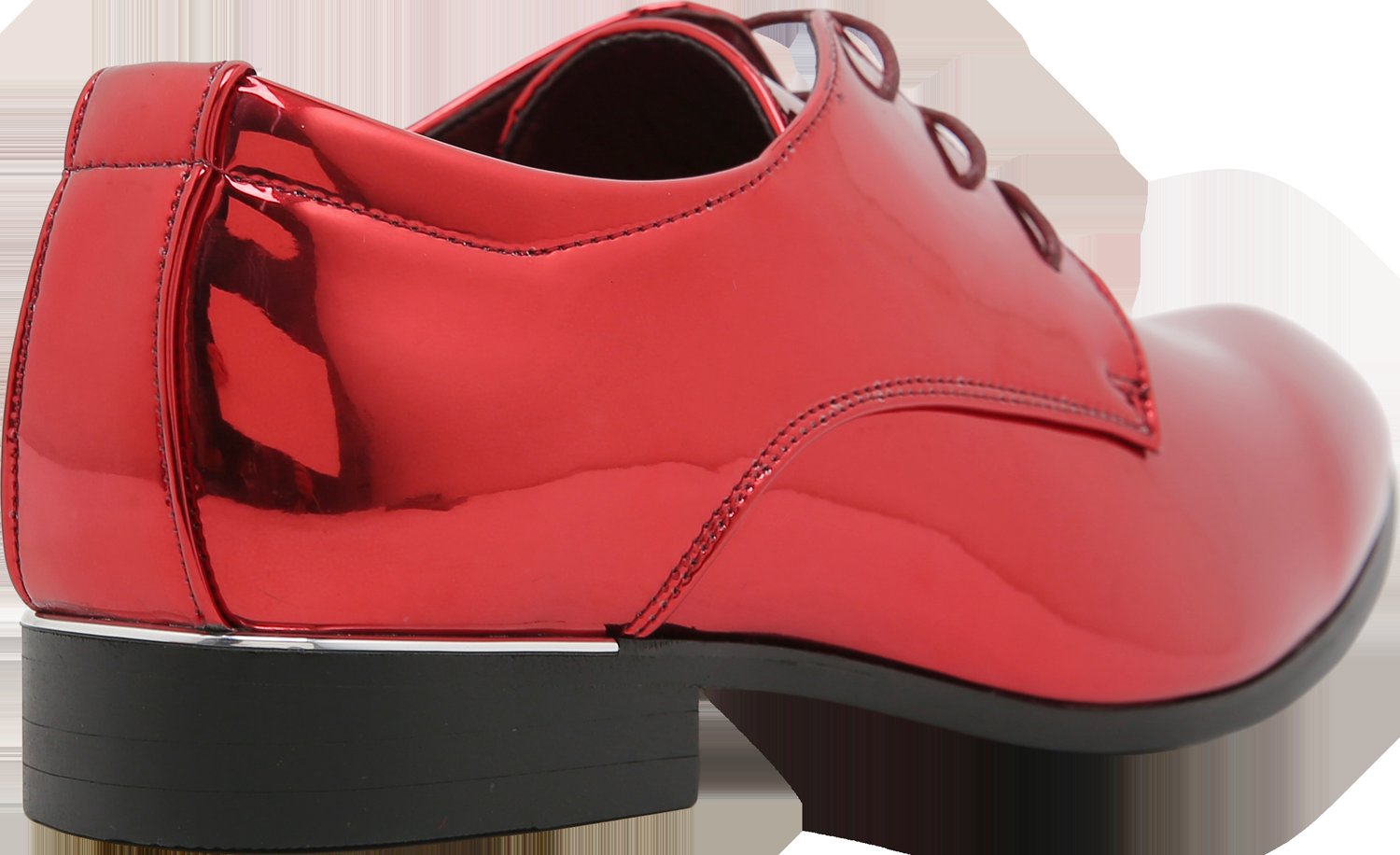 Lackschuhe Rot Metallic - Bild 2