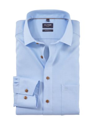 OLYMP Luxor, Businesshemd, Modern Fit, Global Kent, Bleu
