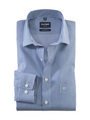 OLYMP Luxor, Businesshemd, Modern Fit, Global Kent, Marine
