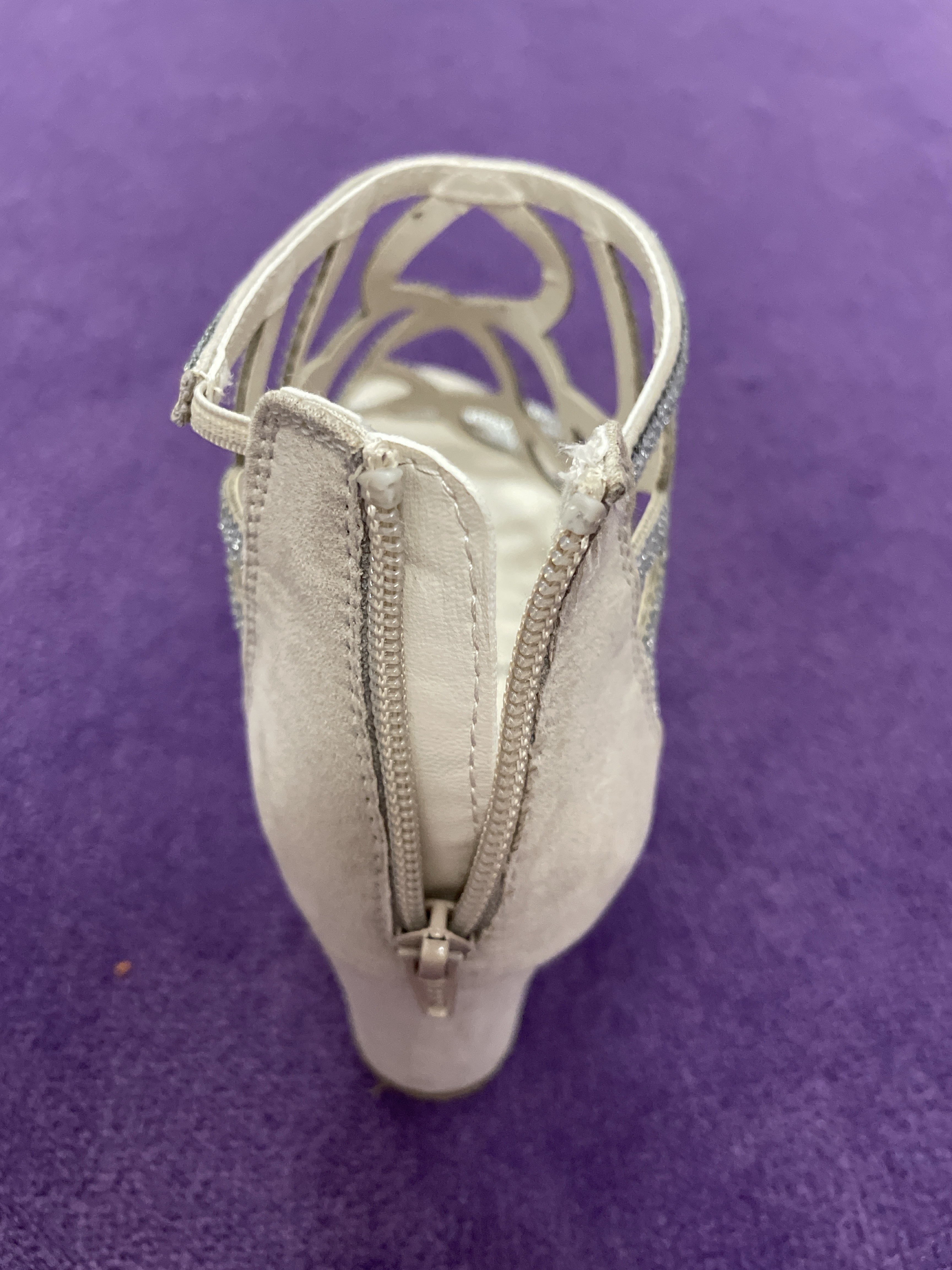 s.Oliver Glitzer-Riemchen-Sandalette mit Blockabsatz - Bild 2