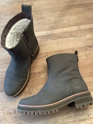 Gefütterte Timberland Stiefelette (Mid-Ankle) mit seitlichem Reißverschluss
