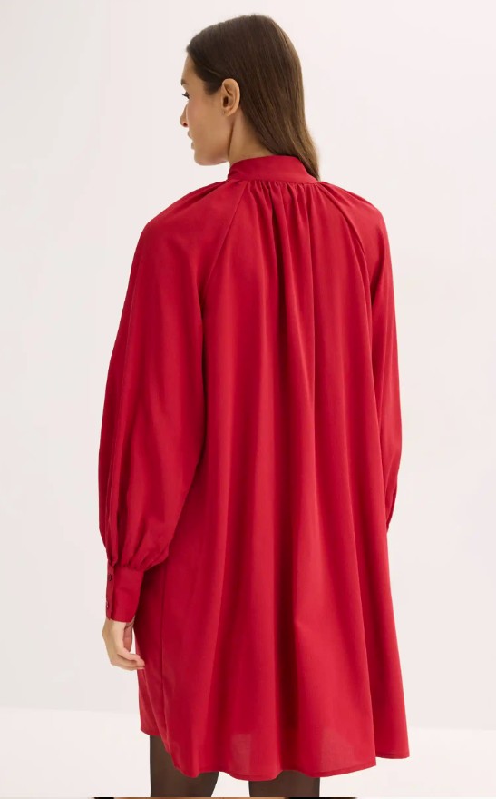 Blusenkleid mit Schluppenkragen - Bild 3