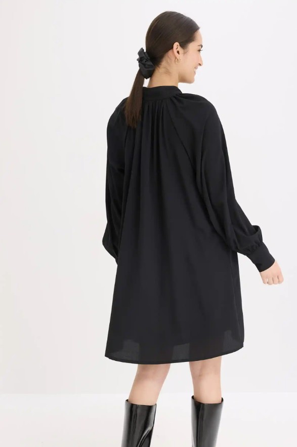 Blusenkleid mit Schluppenkragen - Bild 3