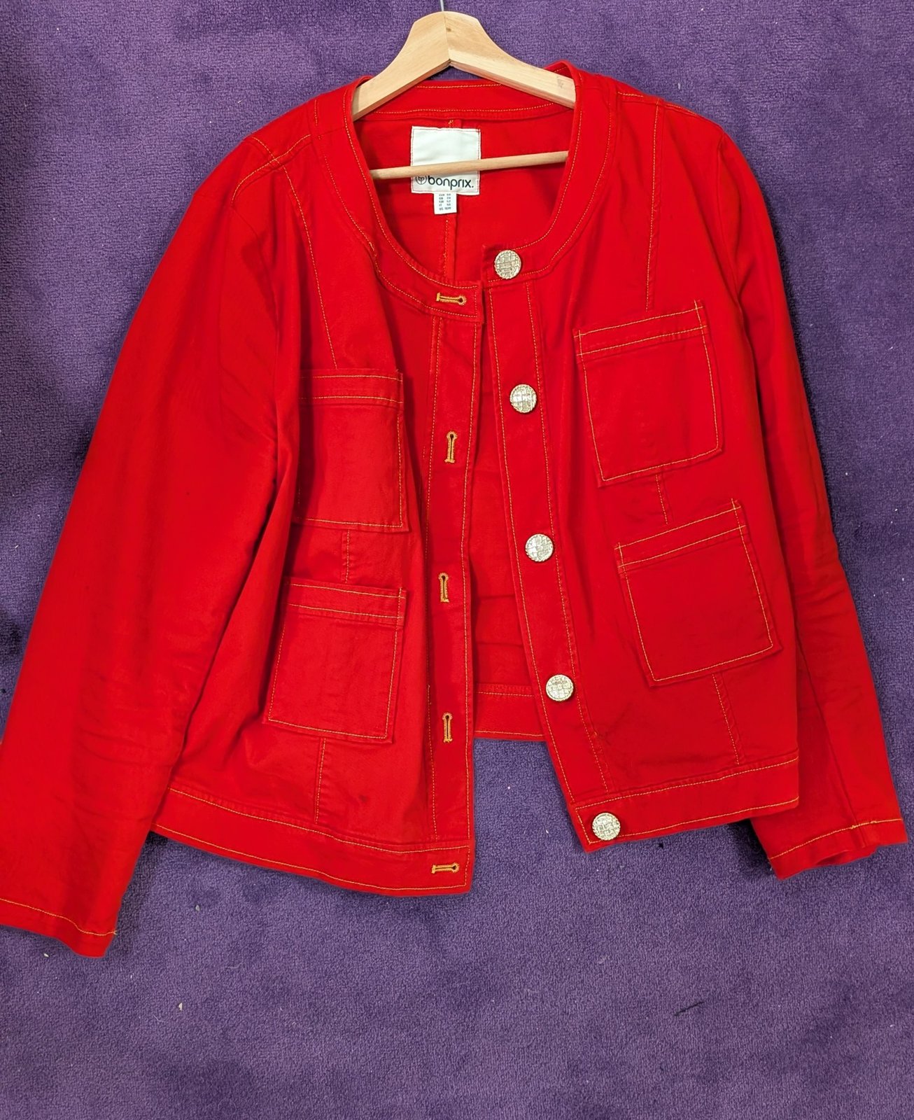 bonprix Rote Kurzjacke - Bild 1