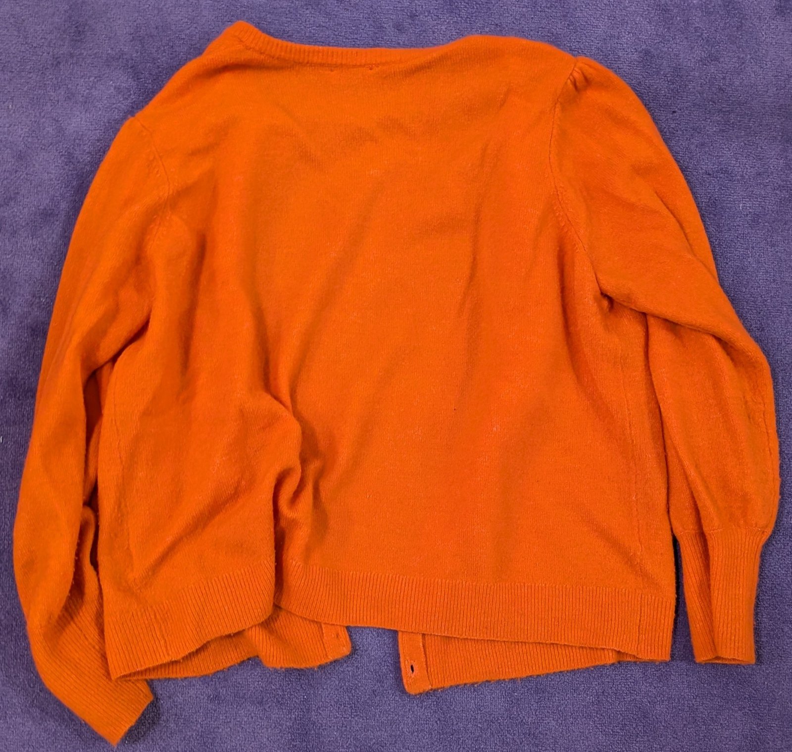 essentials by Tchibo Orange Strickjacke - Bild 2