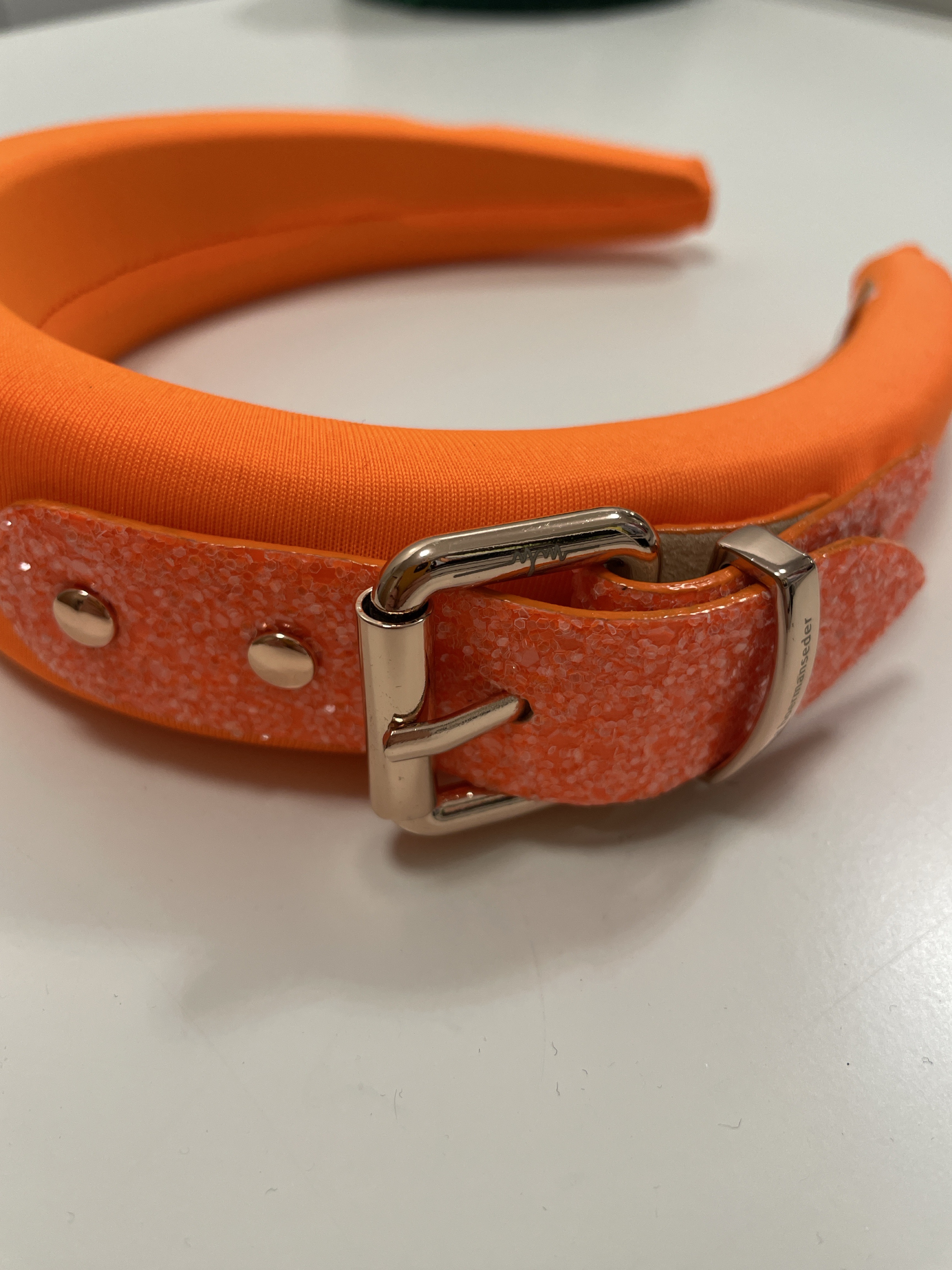 Gepolsterter Headband mit Glitzer-Schnalle - Bild 2