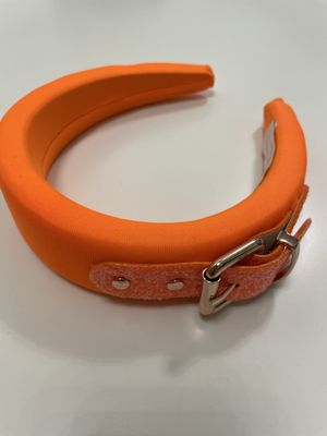 Gepolsterter Headband mit Glitzer-Schnalle
