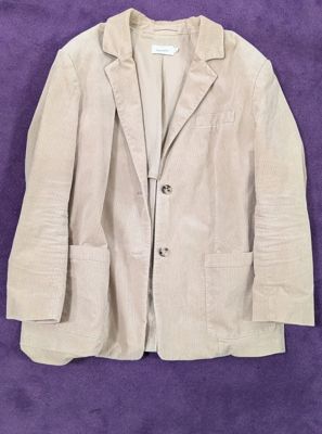 hessnatur Beiger Cord-Blazer