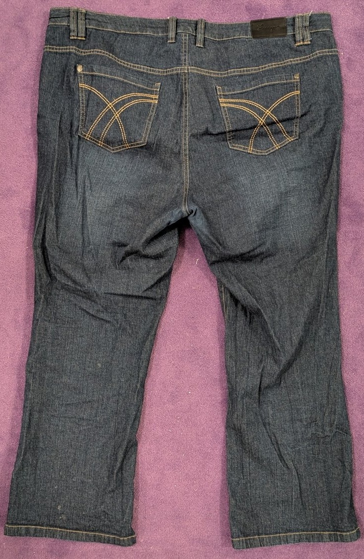 Jeans, dunkelblau - Bild 2