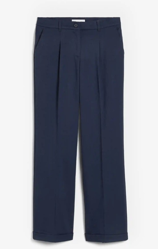 Marlene-Hose (Loose Fit, High Waist)