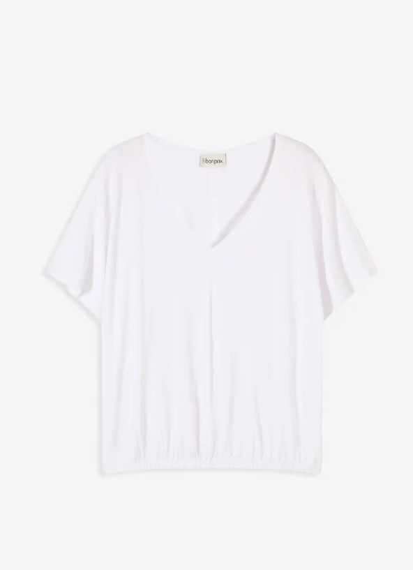 Oversize-Shirt aus softem Viskose-Mix