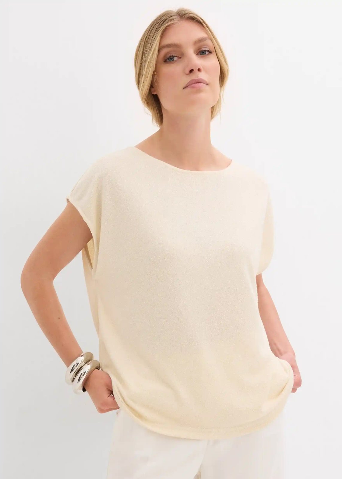 Oversize-Shirt natur - Bild 2