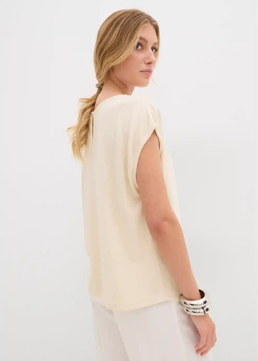 Oversize-Shirt natur - Bild 3