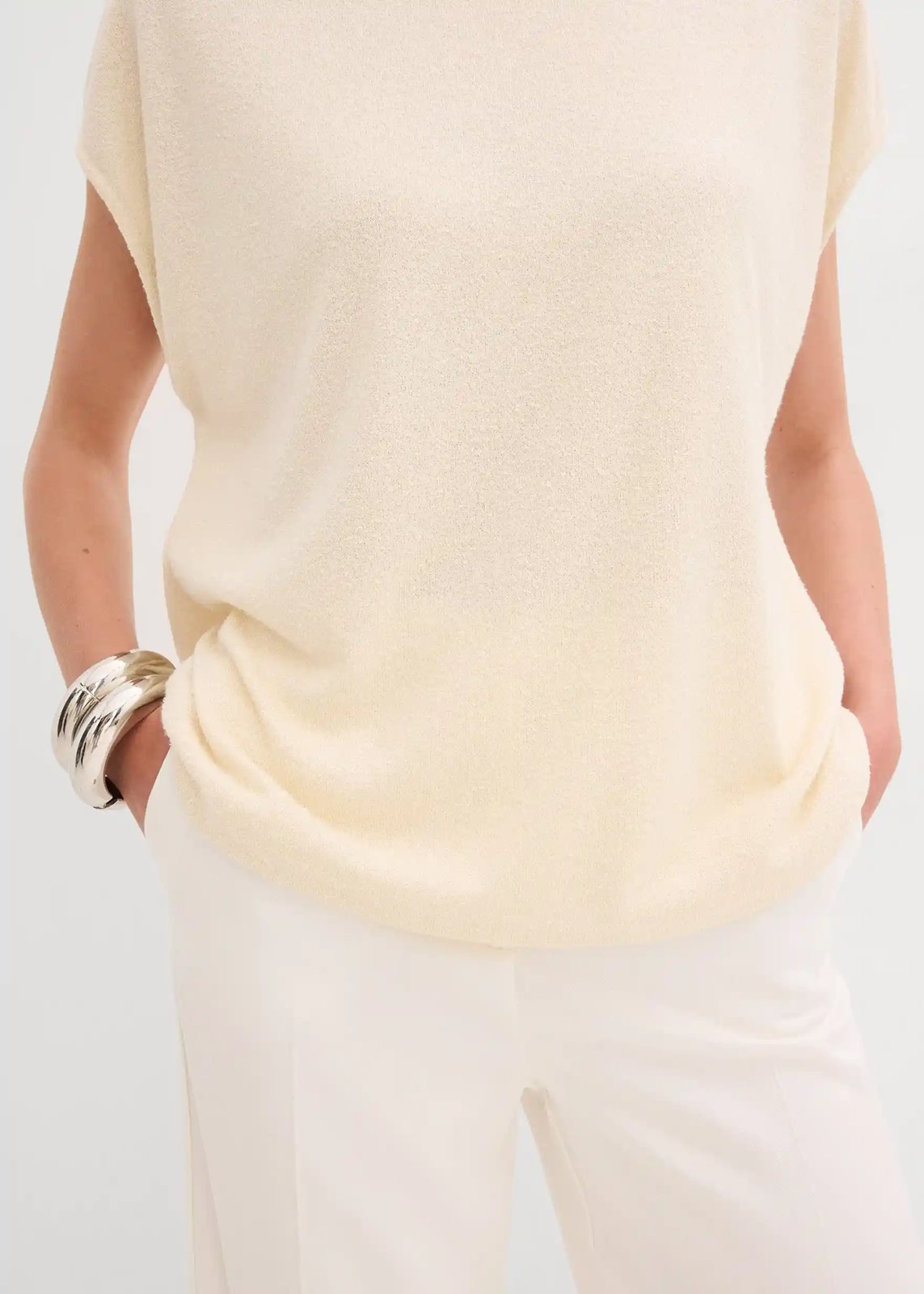 Oversize-Shirt natur - Bild 4