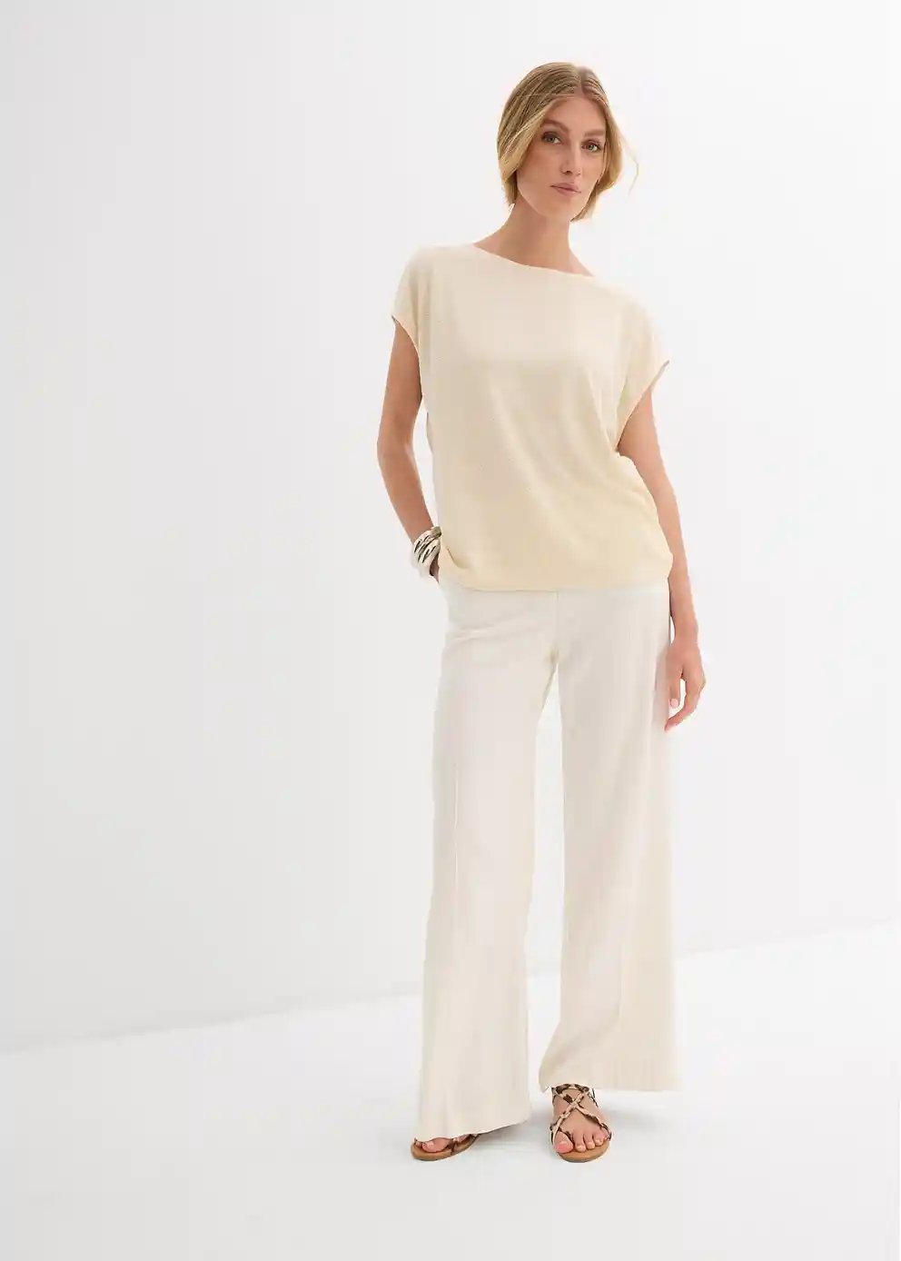 Oversize-Shirt natur - Bild 5