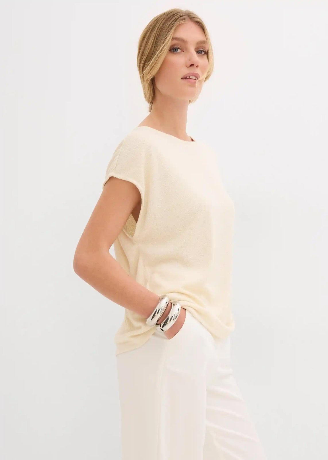 Oversize-Shirt natur - Bild 6