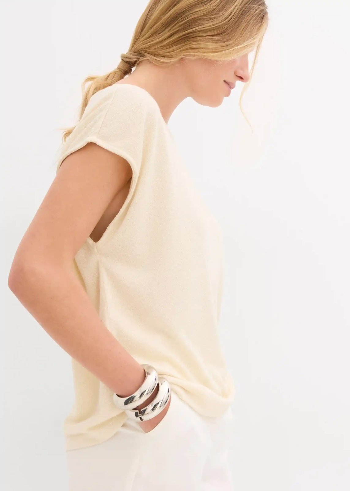 Oversize-Shirt natur - Bild 7