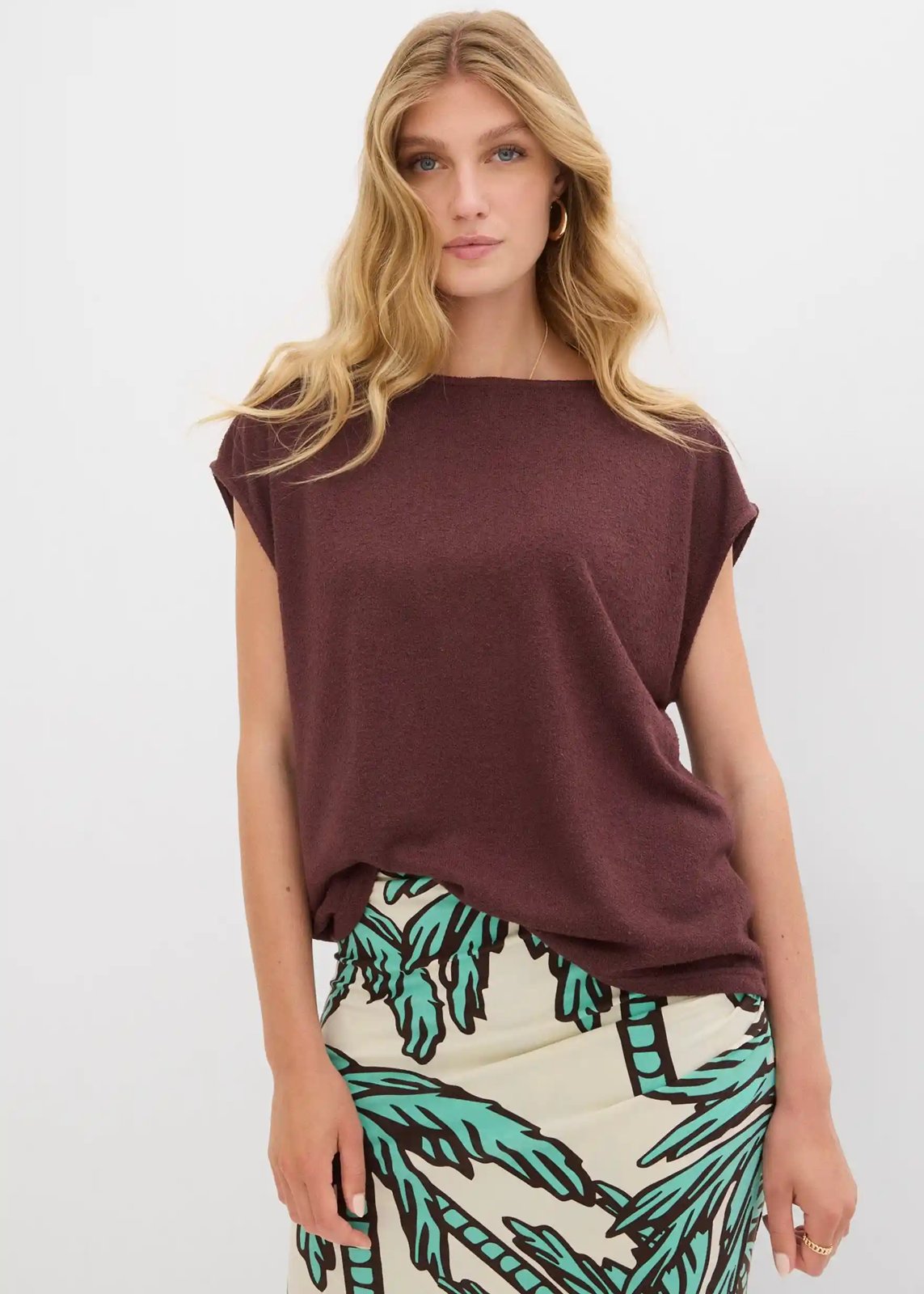 Oversize-Shirt terrabraun - Bild 2