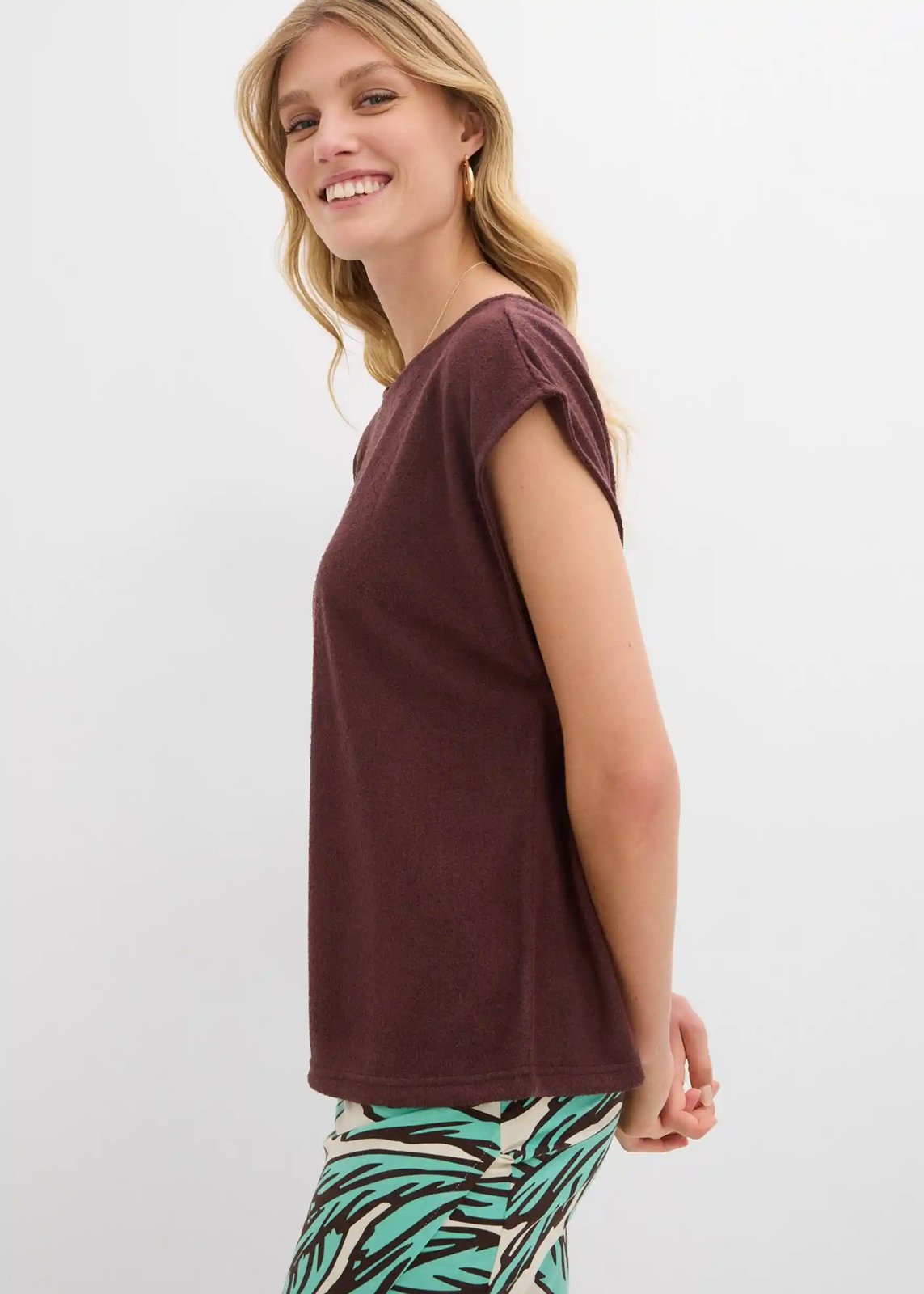 Oversize-Shirt terrabraun - Bild 6