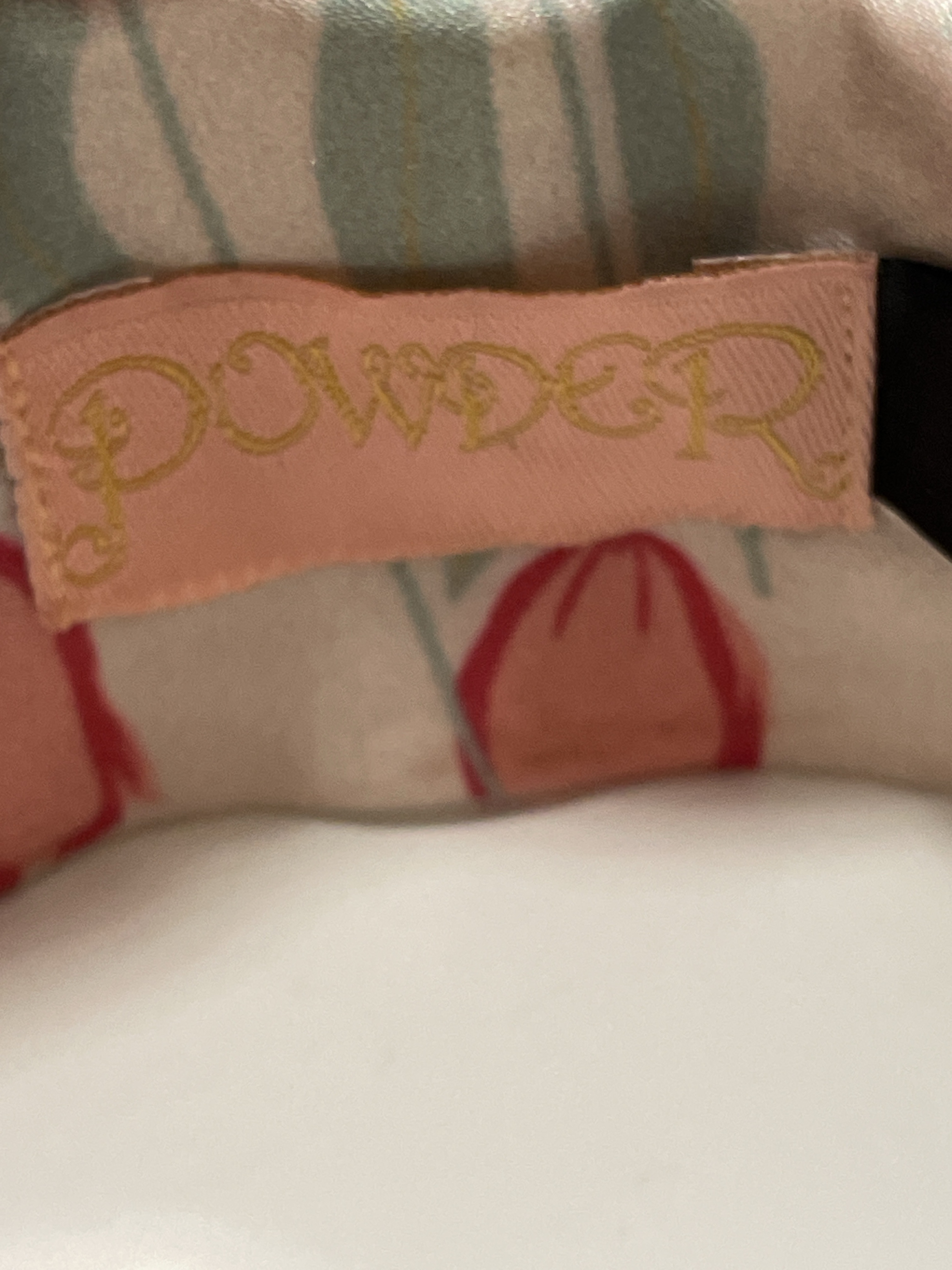 Satin-Knot Headband mit Tulpenprint (Nude) - Bild 3
