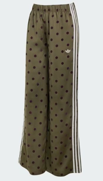 Satin Polka Dots Hose mit weitem Bein - Bild 2