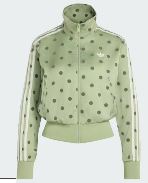 Satin Polka-Dots Trainingsjacke