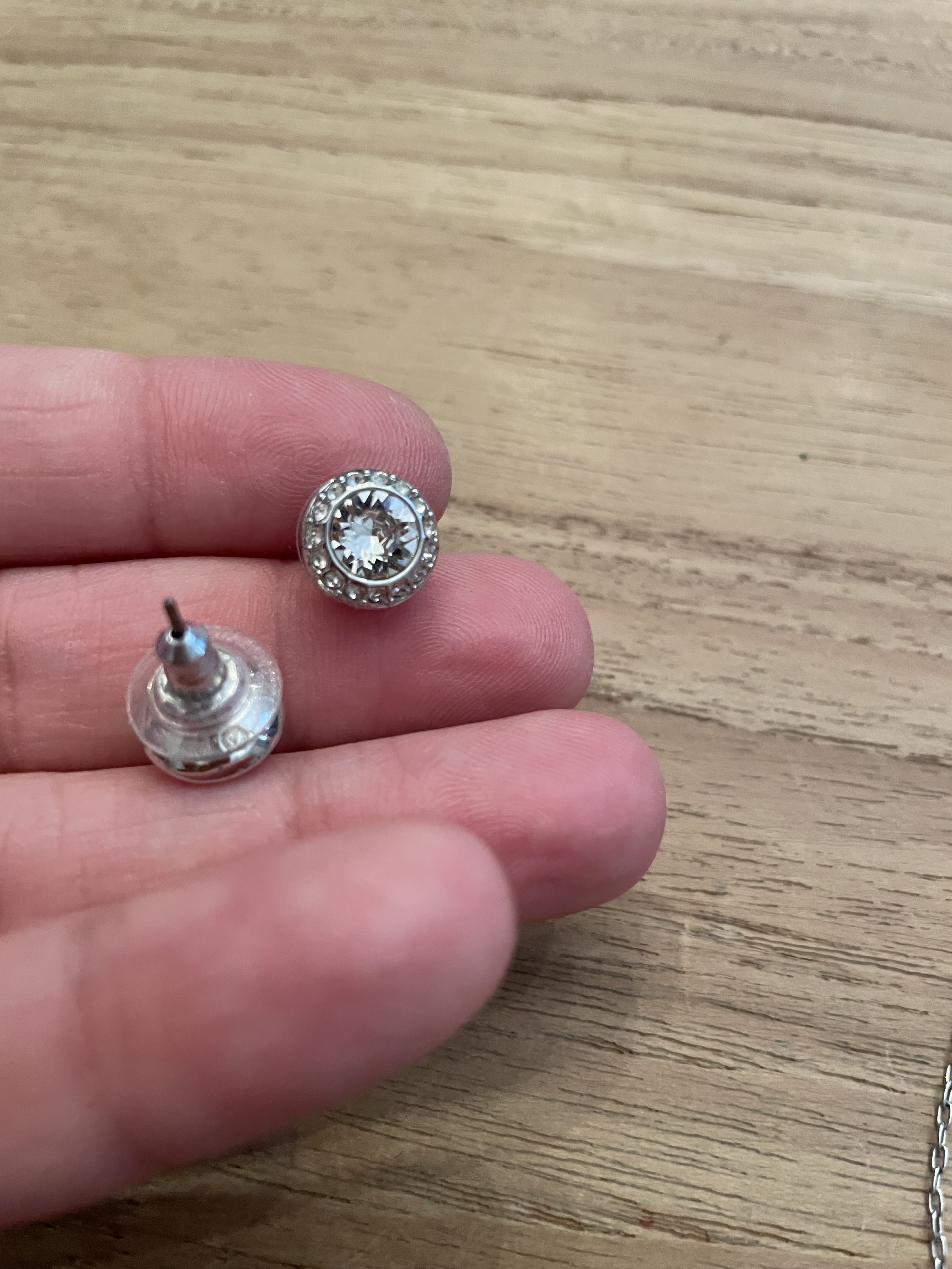 Swarovski Halo Ohrstecker (Paar) Ø 0,7 cm