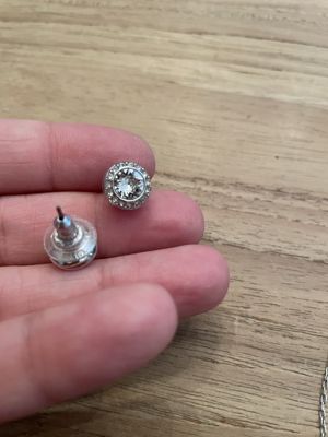 Swarovski Halo Ohrstecker (Paar) Ø 0,7 cm