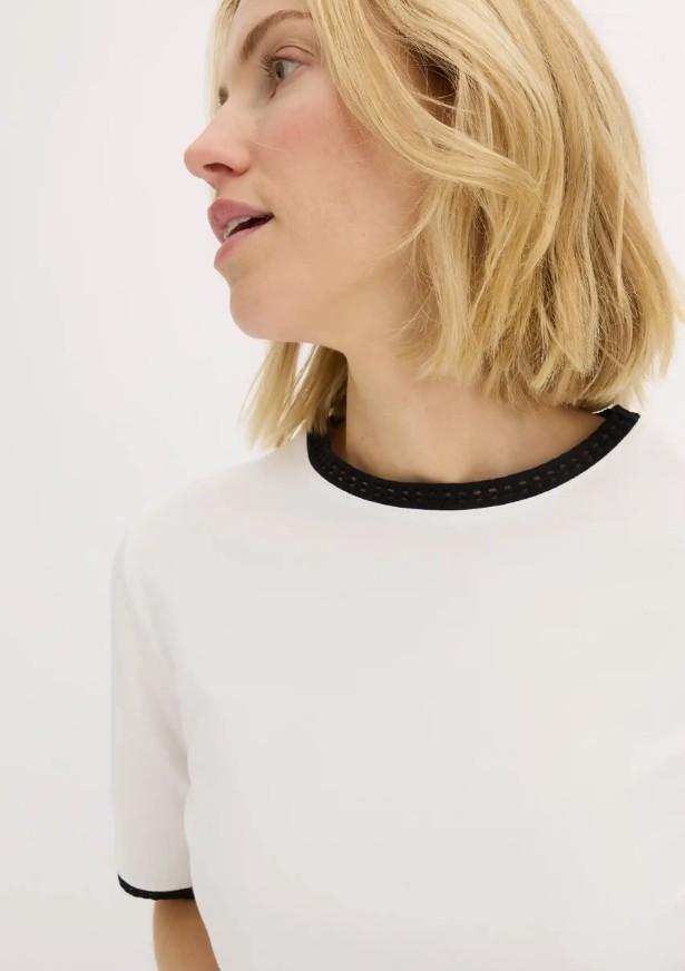 Shirt mit Spitzenborte - Bild 4