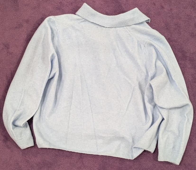 Strickjacke, hellblau - Bild 2